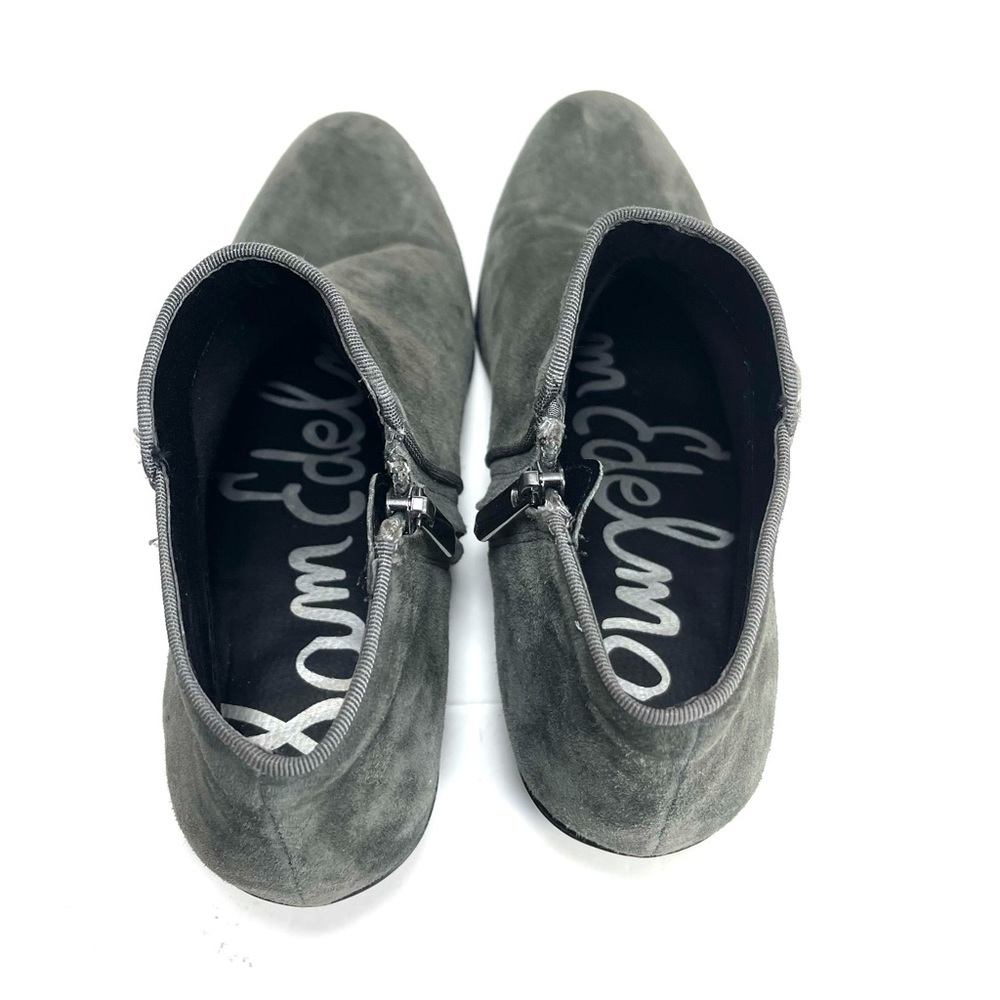 Sam Edelman Petty Women’s Ankle Boots Gray Suede Size‎ 6.5 - Picture 12 of 12